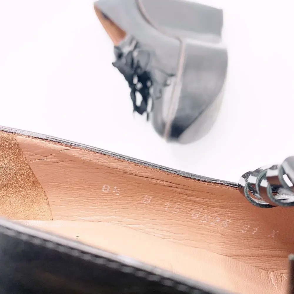 Robert Clergerie Fringe Platform Wedges - Picture 11 of 11